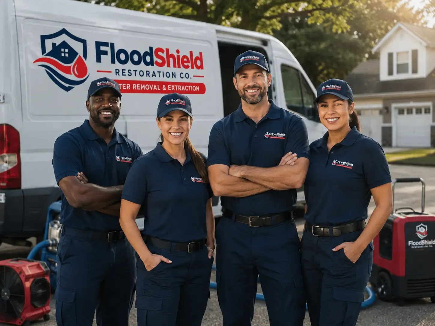 Flood Damage Restoration company in Garwood, TX